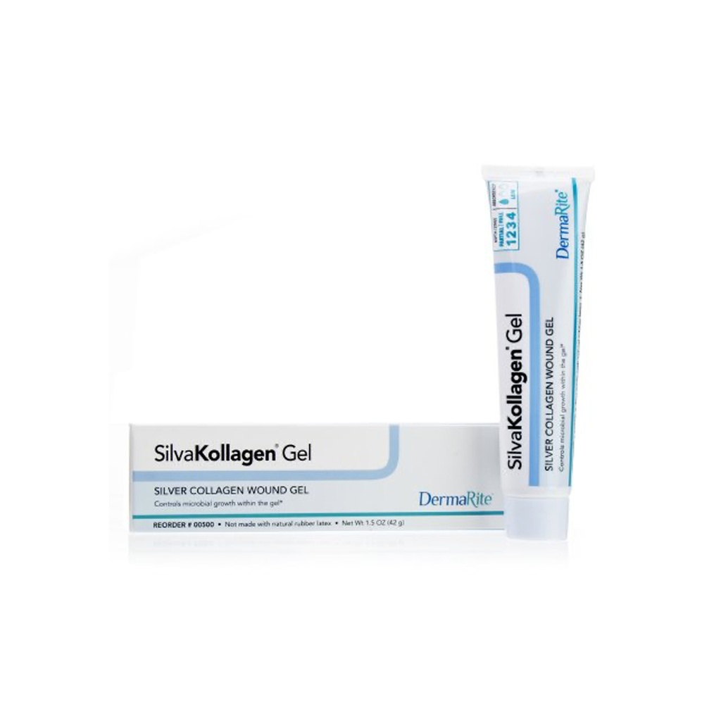 Dermarite SilvaKollagen Silver Collagen Wound Gel 1.5oz