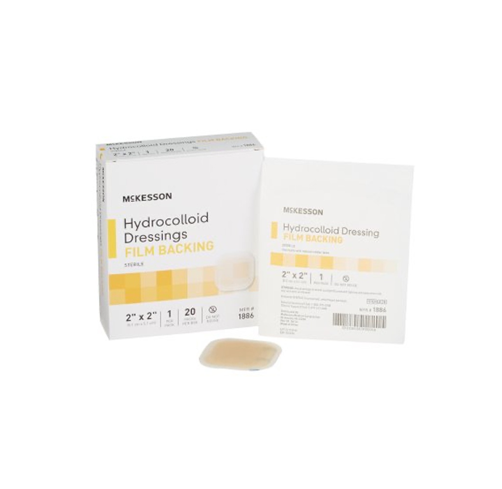 McKesson Hydrocolloid Dressing, 2”x2"