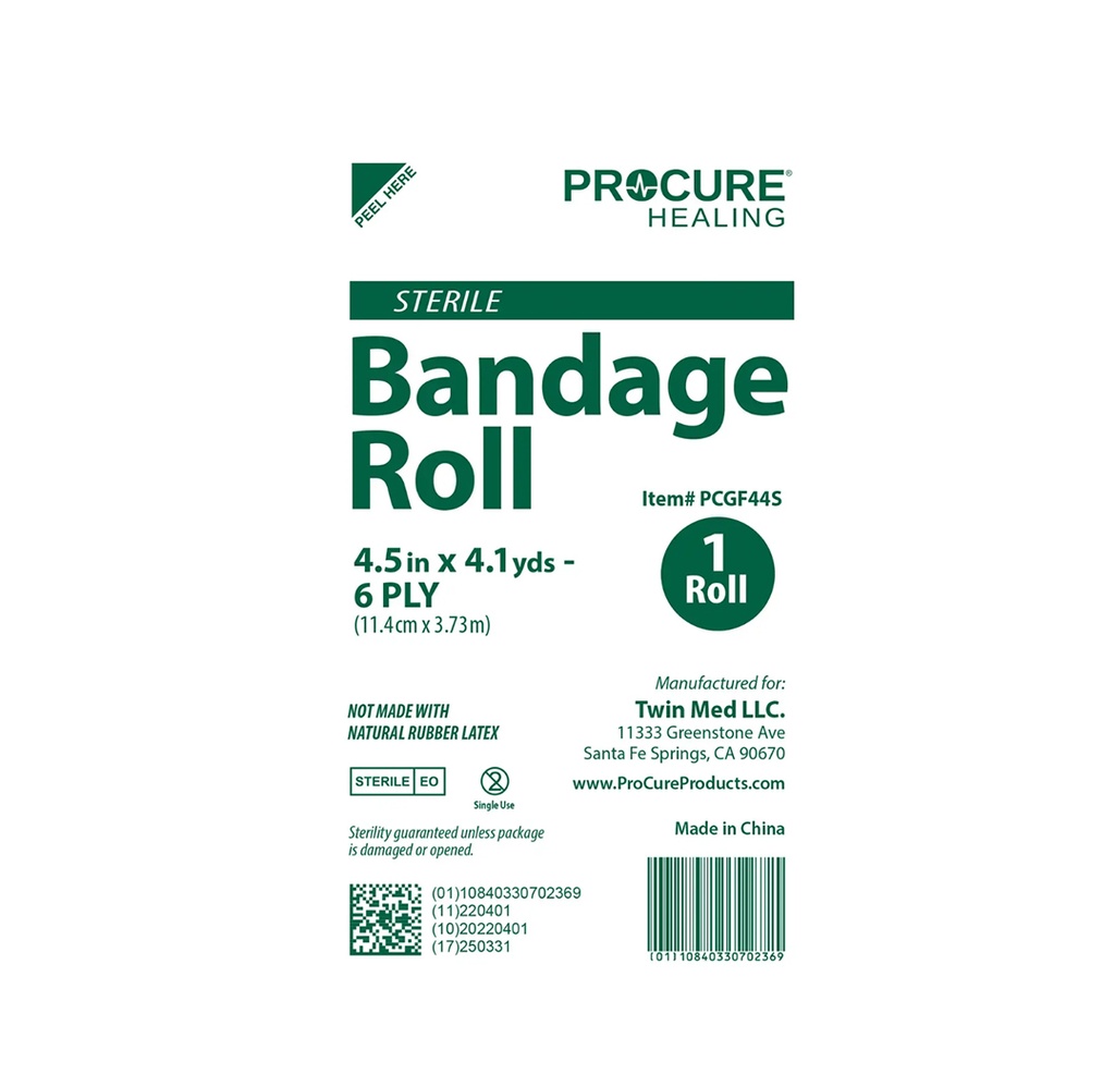 ProCure Sterile Gauze Fluff Roll