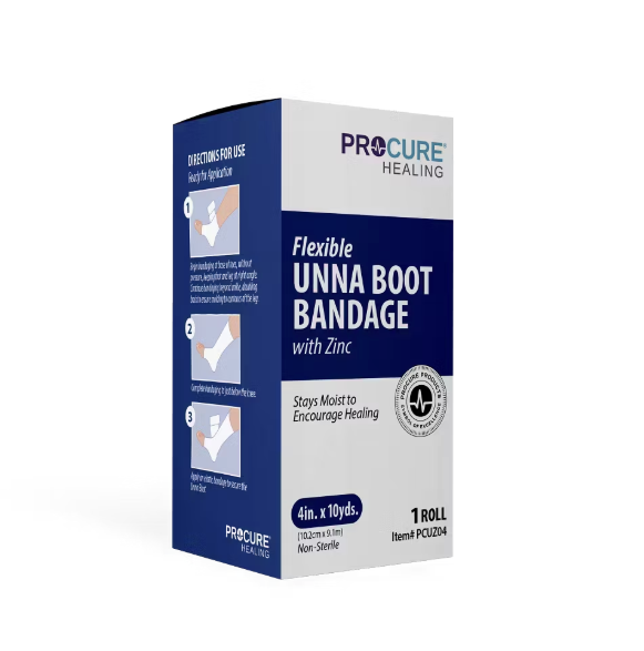 ProCure Unna Boot With Zinc 4"x10Yd