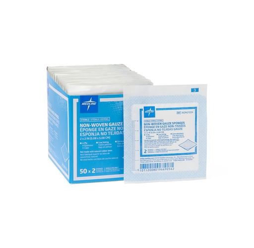 [NON21444] Medline Non-Woven Sterile Sponges 4"x4"