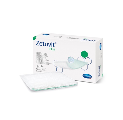 [413111] Hartmann Zetuvit Plus Super Absorbent Dressing, 4"x8" 