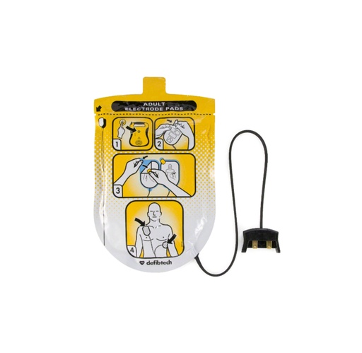 [DDP-100] DefibTech Lifeline AED Pads, Adult