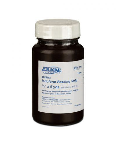 [270] Dukal Iodoform Packing Strips, 1/4"x5"